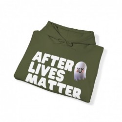 After Lives Matter Funny Halloween Unisex Heavy Blend™ Hooded Sweatshirt