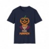 Get ready for Halloween with this Cool Pumpkin funny Unisex Softstyle T-Shirt