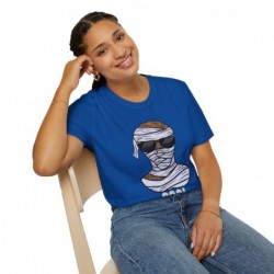 Get ready for Halloween with this Cool Mummy funny Unisex Softstyle T-Shirt