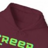 Get ready for Halloween with this Creep it Real funny Unisex Heavy Blend™ Hooded Sweatshirt