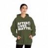 After Lives Matter Funny Halloween Unisex Heavy Blend™ Hooded Sweatshirt