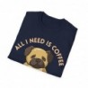 All I need is Coffee and my Dog Unisex Softstyle T-Shirt