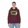 Get ready for Halloween with this Creep it Real funny Unisex Heavy Blend™ Hooded Sweatshirt