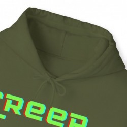 Get ready for Halloween with this Creep it Real funny Unisex Heavy Blend™ Hooded Sweatshirt