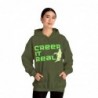 Get ready for Halloween with this Creep it Real funny Unisex Heavy Blend™ Hooded Sweatshirt