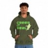 Get ready for Halloween with this Creep it Real funny Unisex Heavy Blend™ Hooded Sweatshirt