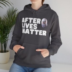 After Lives Matter Funny Halloween Unisex Heavy Blend™ Hooded Sweatshirt