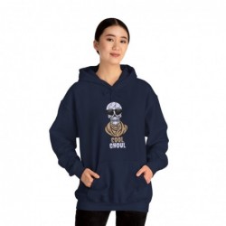 Get ready for Halloween with this Cool Ghoul funny Unisex Heavy Blend™ Hooded Sweatshirt