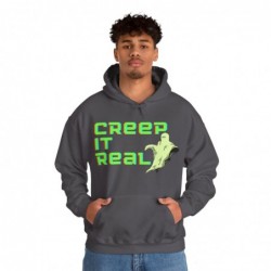 Get ready for Halloween with this Creep it Real funny Unisex Heavy Blend™ Hooded Sweatshirt
