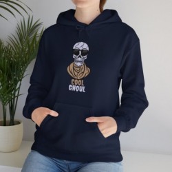 Get ready for Halloween with this Cool Ghoul funny Unisex Heavy Blend™ Hooded Sweatshirt