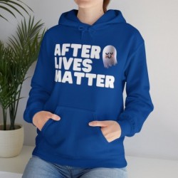 After Lives Matter Funny Halloween Unisex Heavy Blend™ Hooded Sweatshirt
