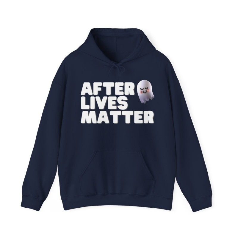 After Lives Matter Funny Halloween Unisex Heavy Blend™ Hooded Sweatshirt