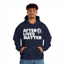 After Lives Matter Funny Halloween Unisex Heavy Blend™ Hooded Sweatshirt
