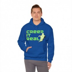 Get ready for Halloween with this Creep it Real funny Unisex Heavy Blend™ Hooded Sweatshirt