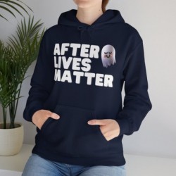 After Lives Matter Funny Halloween Unisex Heavy Blend™ Hooded Sweatshirt