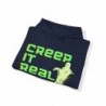 Get ready for Halloween with this Creep it Real funny Unisex Heavy Blend™ Hooded Sweatshirt