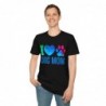 Love the paw as a Dog Mom Unisex Softstyle T-Shirt