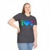 Love the paw Unisex Softstyle T-Shirt