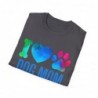 Love the paw as a Dog Mom Unisex Softstyle T-Shirt