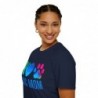 Love the paw as a Dog Mom Unisex Softstyle T-Shirt