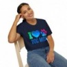 Love the paw as a Dog Mom Unisex Softstyle T-Shirt