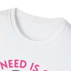 All I need is Coffee and my Dog Unisex Softstyle T-Shirt