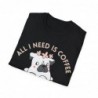 All I need is Coffee and my Dog Unisex Softstyle T-Shirt
