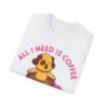All I need is Coffee and my Dog Unisex Softstyle T-Shirt