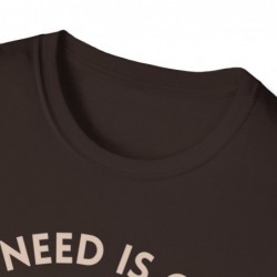 All I need is Coffee and my Dog Unisex Softstyle T-Shirt