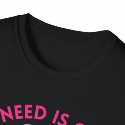 All I need is Coffee and my Dog Unisex Softstyle T-Shirt