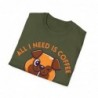 All I need is Coffee and my Dog Unisex Softstyle T-Shirt