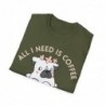 All I need is Coffee and my Dog Unisex Softstyle T-Shirt