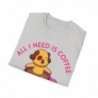 All I need is Coffee and my Dog Unisex Softstyle T-Shirt