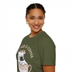 All I need is Coffee and my Dog Unisex Softstyle T-Shirt