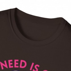 All I need is Coffee and my Dog Unisex Softstyle T-Shirt