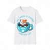 All I need is Coffee and my Cat Unisex Softstyle T-Shirt