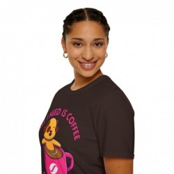 All I need is Coffee and my Dog Unisex Softstyle T-Shirt