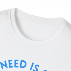 All I need is Coffee and my Cat Unisex Softstyle T-Shirt