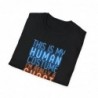 Get ready for Halloween with this is my human costume I'm really a ghost funny Unisex Softstyle T-Shirt