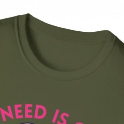 All I need is Coffee and my Dog Unisex Softstyle T-Shirt