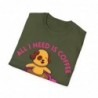 All I need is Coffee and my Dog Unisex Softstyle T-Shirt