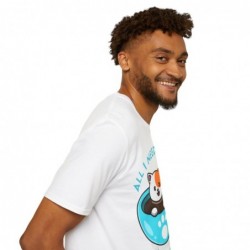 All I need is Coffee and my Cat Unisex Softstyle T-Shirt