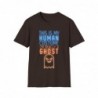 Get ready for Halloween with this is my human costume I'm really a ghost funny Unisex Softstyle T-Shirt