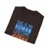 Get ready for Halloween with this is my human costume I'm really a ghost funny Unisex Softstyle T-Shirt