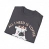 All I need is Coffee and my Dog Unisex Softstyle T-Shirt
