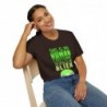 Get ready for Halloween with this This is my human costume I'm really an Alien funny Unisex Softstyle T-Shirt
