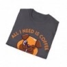 All I need is Coffee and my Dog Unisex Softstyle T-Shirt