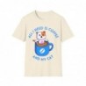 All I need is Coffee and my Cat Unisex Softstyle T-Shirt