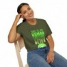 Get ready for Halloween with this This is my human costume I'm really an Alien funny Unisex Softstyle T-Shirt
