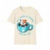 All I need is Coffee and my Cat Unisex Softstyle T-Shirt